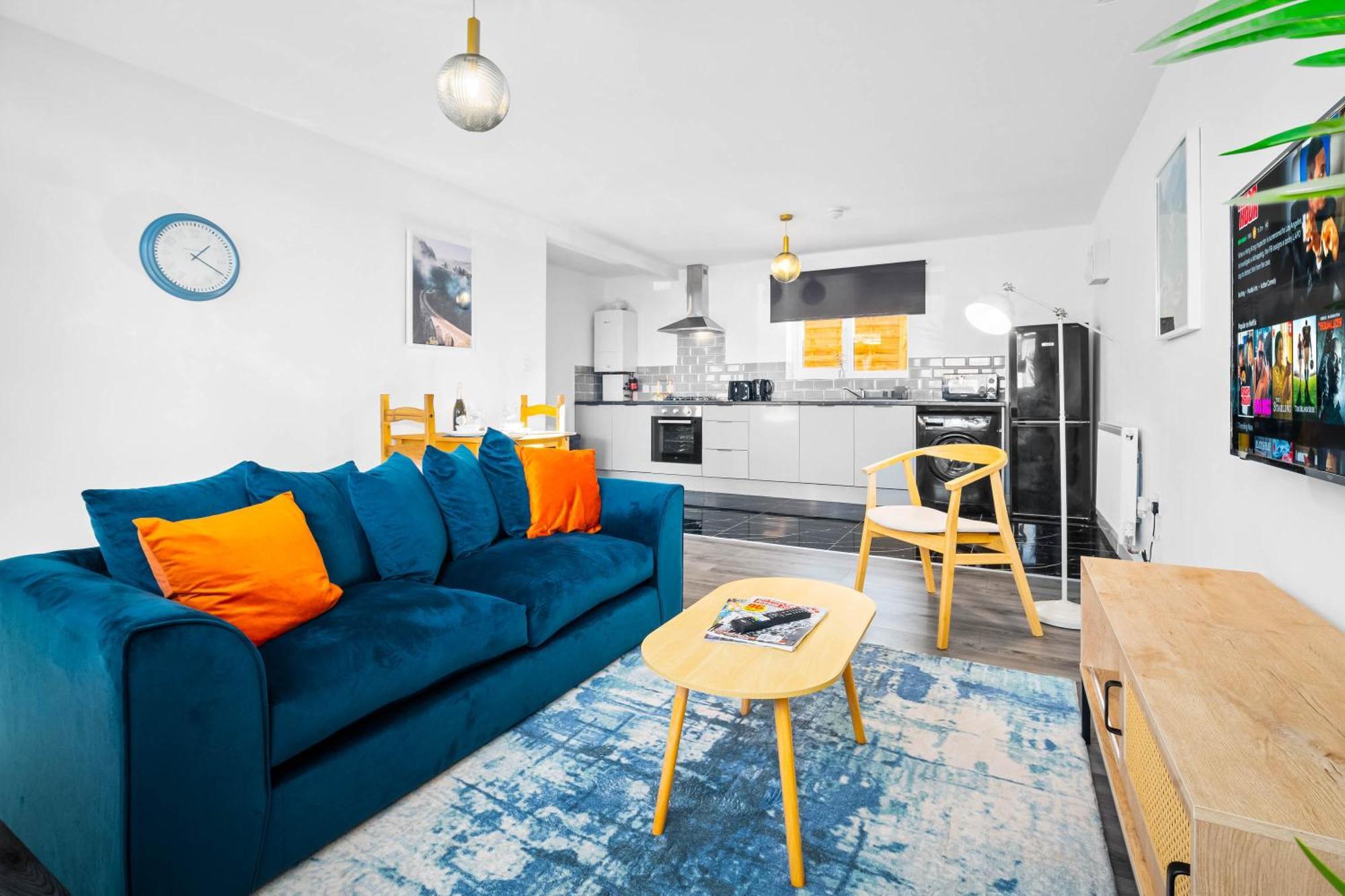 Modern Apartment - Cradley Heath - Top Rated - Netflix - Wifi - 1Mh Smethwick Esterno foto